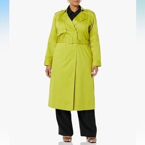 TEREA Women's Standard Nicolette Belted Trench Coat  Sz S